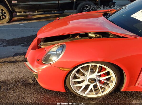 WP0AB2A96JS122326 2018 PORSCHE 911 Orange 