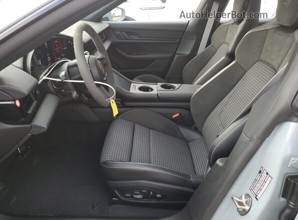 WP0AB2Y10SSA41603 2025 PORSCHE TAYCAN Teal Vista interior delantera