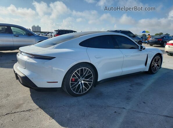 WP0AB2Y11MSA44545 2021 PORSCHE TAYCAN White Tył prawy