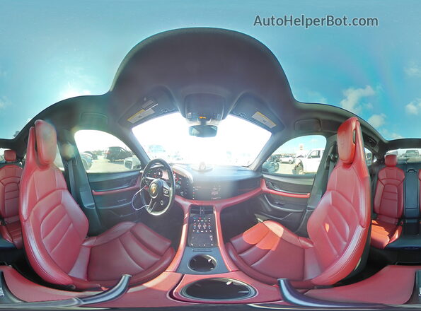 WP0AB2Y11MSA44545 2021 PORSCHE TAYCAN White Widok naklejki z numerem VIN