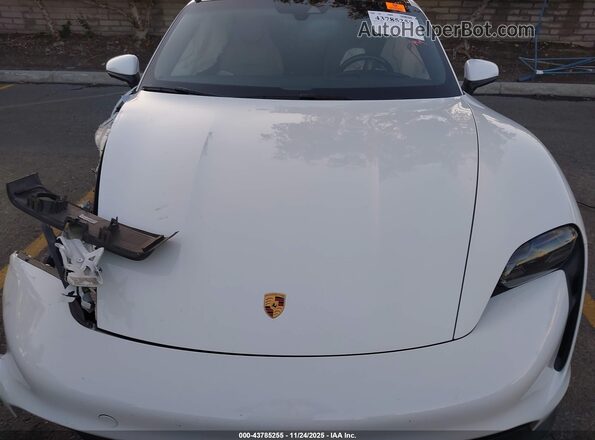 WP0AB2Y17MSA41780 2021 PORSCHE TAYCAN White Հետևի տեսք