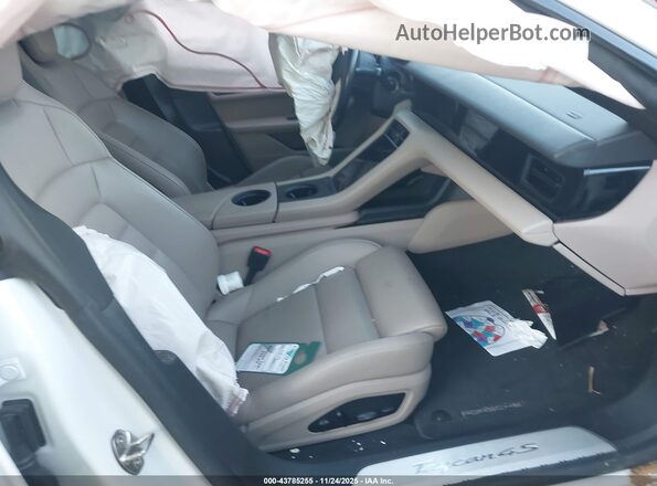 WP0AB2Y17MSA41780 2021 PORSCHE TAYCAN White Սալոնի դիմացի տեսք