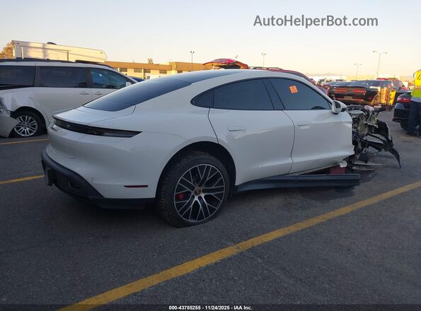 WP0AB2Y17MSA41780 2021 PORSCHE TAYCAN White Հետևի աջ