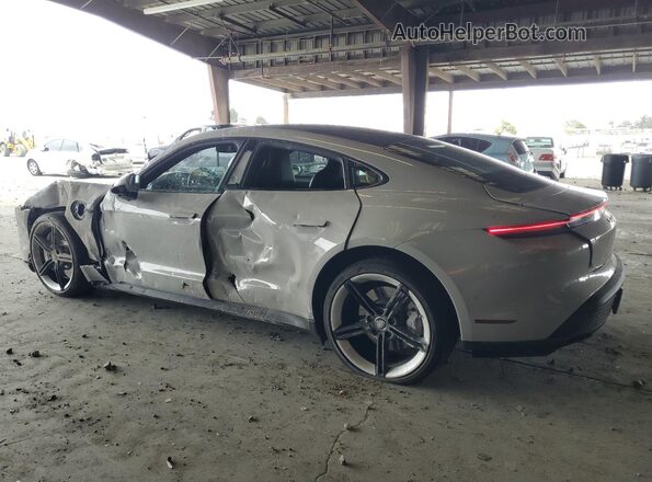 WP0AB2Y17NSA44423 2022 PORSCHE TAYCAN Gray Trasero izquierdo
