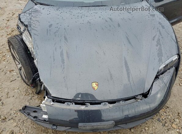 WP0AB2Y19NSA45301 2022 PORSCHE TAYCAN Gray უკანა სალონის ხედი