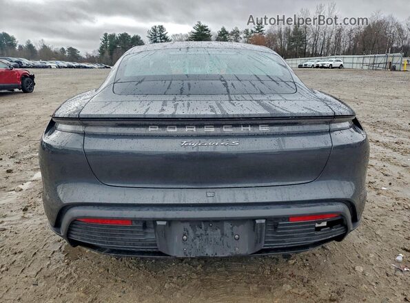 WP0AB2Y19NSA45301 2022 PORSCHE TAYCAN Gray უკანა ხედი