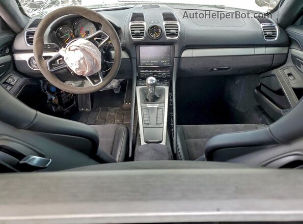 WP0AC2A82GK197098 2016 PORSCHE CAYMAN Белый Вид панели приборов
