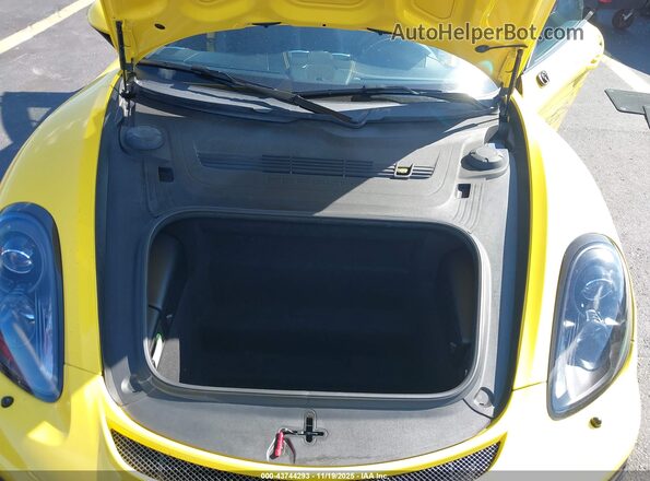 WP0AC2A8XGK191243 2016 PORSCHE CAYMAN Желтый Вид сзади