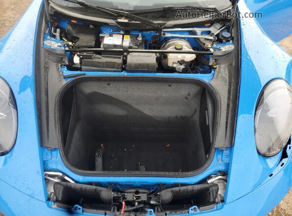 WP0AC2A94NS268310 2022 PORSCHE 911 Blue უკანა სალონის ხედი