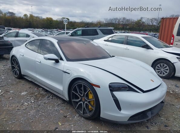 WP0AC2Y18NSA54603 2022 PORSCHE TAYCAN White Rear interior view