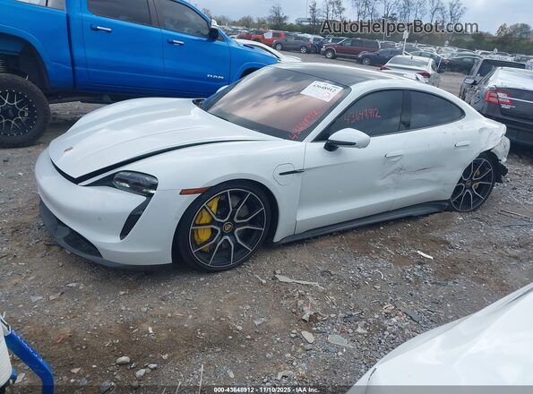 WP0AC2Y18NSA54603 2022 PORSCHE TAYCAN White Front left