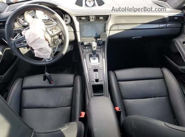 WP0AD2A95HS167360 2017 PORSCHE 911 Черный Вид панели приборов