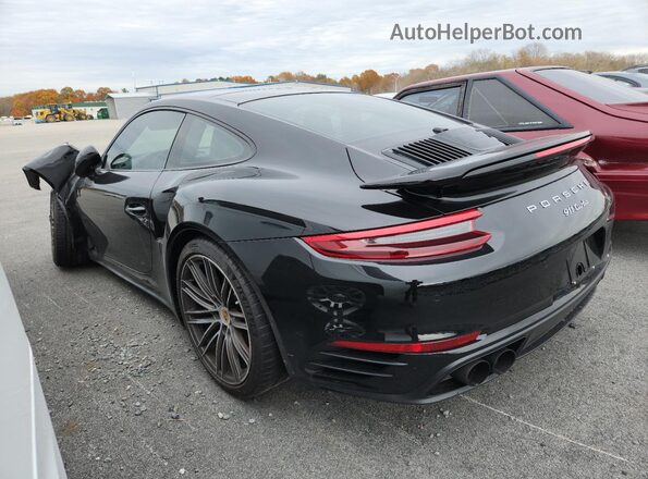 WP0AD2A95HS167360 2017 PORSCHE 911 Черный Задняя левая четверть