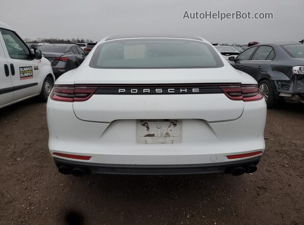 WP0AE2A76JL128935 2018 PORSCHE PANAMERA White Vista trasera