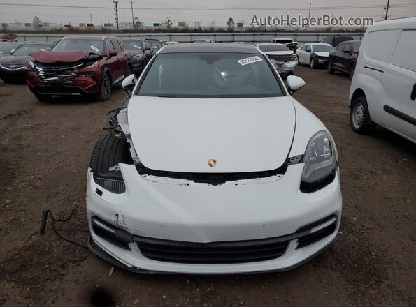 WP0AE2A76JL128935 2018 PORSCHE PANAMERA White Vista frontal