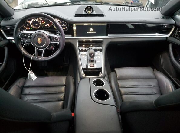 WP0AE2A76JL128935 2018 PORSCHE PANAMERA White Vista del salpicadero