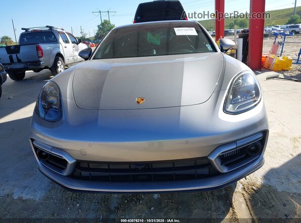 WP0AG2A75ML147958 2021 PORSCHE PANAMERA Silver Вид задньої частини салону