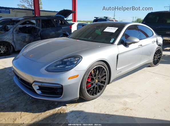 WP0AG2A75ML147958 2021 PORSCHE PANAMERA Silver Передня ліва чверть