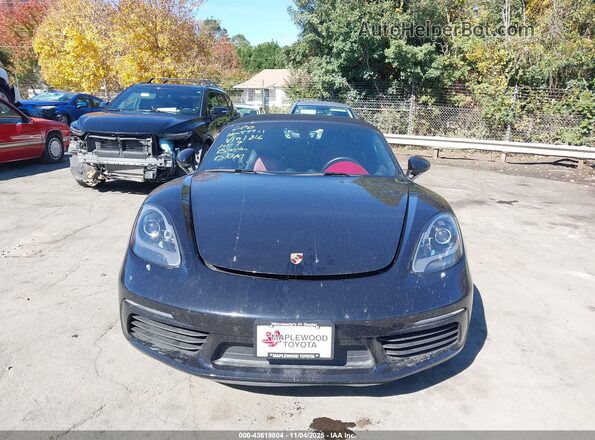 WP0CA2A87HS221816 2017 PORSCHE BOXSTER Черный Вид щитка приборов