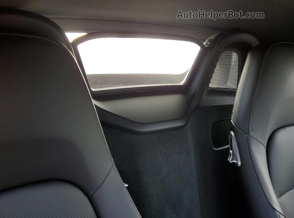 WP0CA2A89RK205229 2024 PORSCHE BOXSTER Gray Հետևի նստատեղերի տեսք