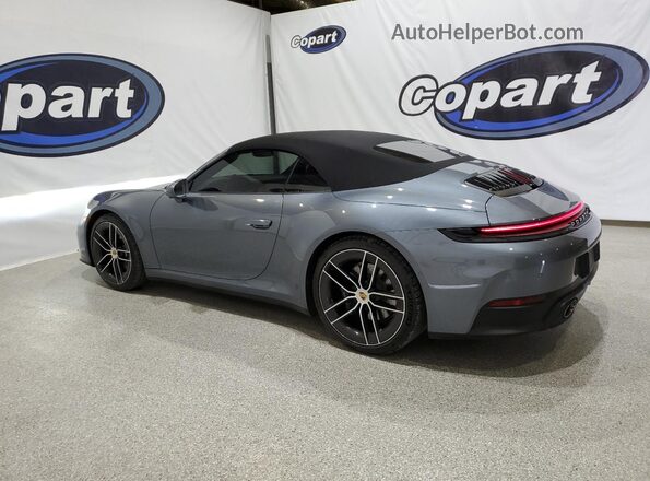 WP0CA2A92SS235638 2025 PORSCHE 911 Gray Trasero izquierdo