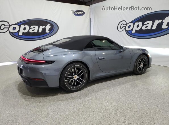 WP0CA2A92SS235638 2025 PORSCHE 911 Gray Trasero derecho