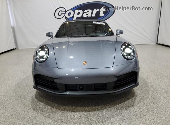 WP0CA2A92SS235638 2025 PORSCHE 911 Gray Vista frontal