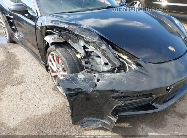 WP0CB2A89HS241269 2017 PORSCHE BOXSTER Black Widok z przodu