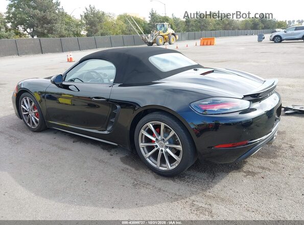 WP0CB2A89HS241269 2017 PORSCHE BOXSTER Black Tył lewy