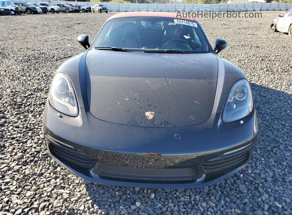 WP0CB2A89HS241689 2017 PORSCHE BOXSTER Black Widok z przodu