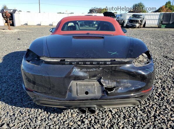 WP0CB2A89HS241689 2017 PORSCHE BOXSTER Black Widok z tyłu