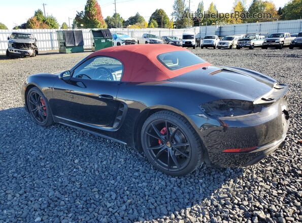 WP0CB2A89HS241689 2017 PORSCHE BOXSTER Black Tył lewy