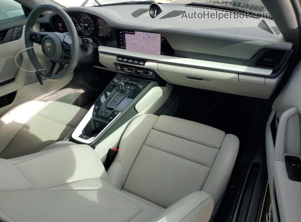 WP0CB2A90PS248294 2023 PORSCHE 911 White Вид панелі приладів