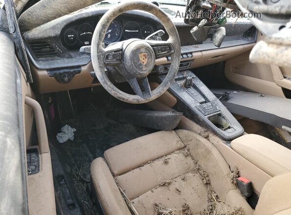 WP0CB2A92LS263776 2020 PORSCHE 911 Black Առջևի վահանակի տեսք