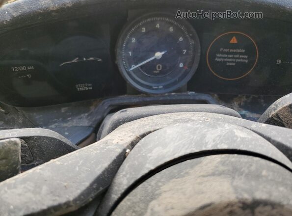 WP0CB2A92LS263776 2020 PORSCHE 911 Black Սարքավորումների վահանակի տեսք