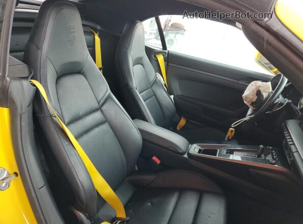 WP0CB2A98LS263152 2020 PORSCHE 911 Yellow Вид задніх сидінь