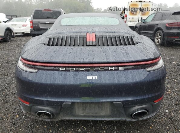 WP0CB2A9XLS262990 2020 PORSCHE 911 Blue Widok z tyłu