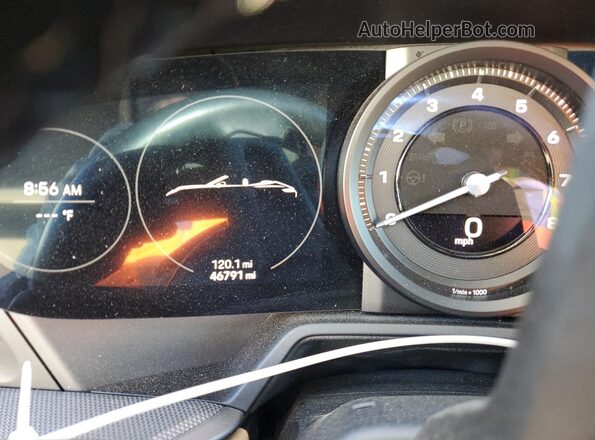 WP0CB2A9XLS264268 2020 PORSCHE 911 Gray ხელსაწყოთა პანელის ხედი
