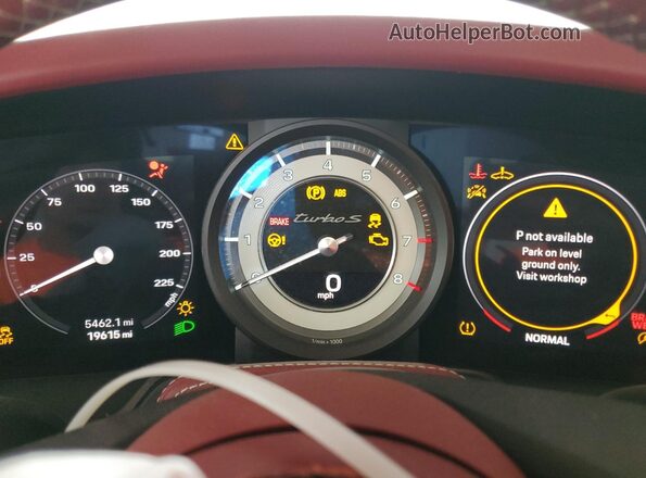 WP0CD2A9XNS260380 2022 PORSCHE 911 Серебряный Вид щитка приборов