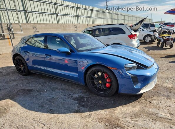 WP0CD2Y15PSA90273 2023 PORSCHE TAYCAN Blue Przód prawy