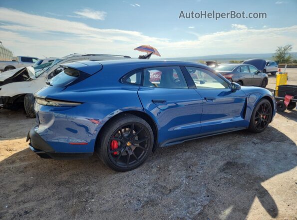 WP0CD2Y15PSA90273 2023 PORSCHE TAYCAN Blue Tył prawy