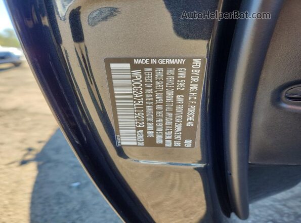 WP0CG2A75LL192129 2020 PORSCHE PANAMERA Gray Vista del compartimento del motor