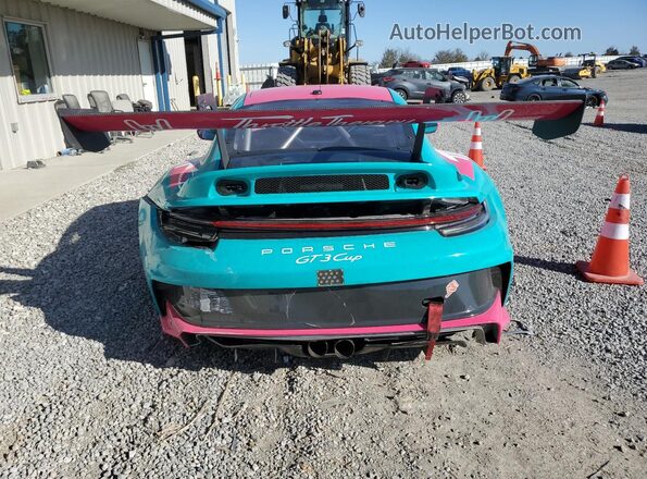 WP0ZZZ99ZMS298095 2022 PORSCHE 911 Pink Widok z tyłu