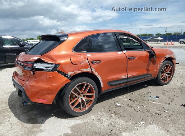 WP1AA2A50NLB00675 2022 PORSCHE MACAN Оранжевый Задняя правая четверть