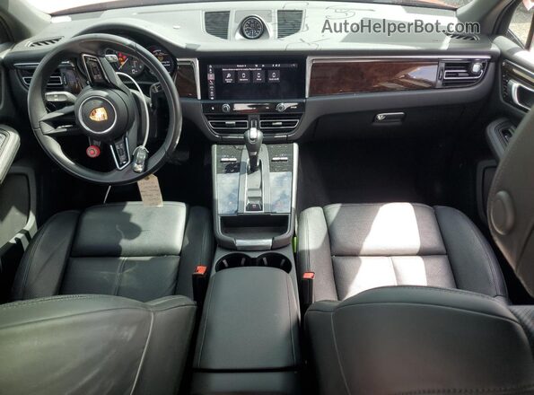 WP1AA2A50NLB00675 2022 PORSCHE MACAN Оранжевый Вид панели приборов