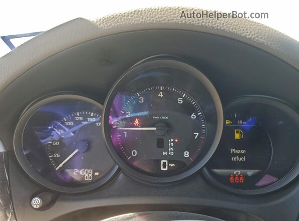 WP1AA2A51PLB03149 2023 PORSCHE MACAN Серебряный Вид щитка приборов