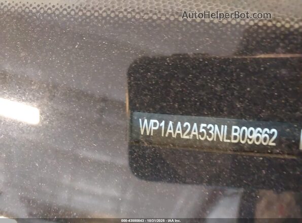 WP1AA2A53NLB09662 2022 PORSCHE MACAN Серый Вид подкапотного пространства