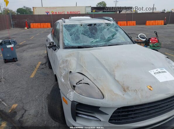WP1AA2A55MLB18135 2021 PORSCHE MACAN Gray Widok z przodu