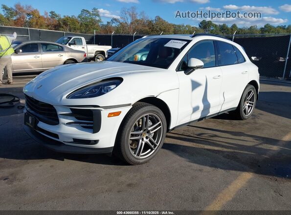 WP1AA2A57MLB00610 2021 PORSCHE MACAN White Przód lewy