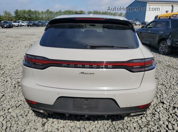 WP1AA2A59MLB03749 2021 PORSCHE MACAN Gray უკანა ხედი